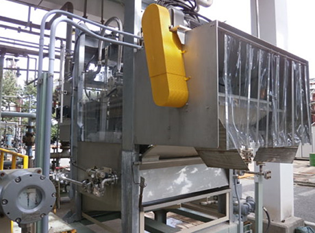 Synthetic resin manufacturing plant