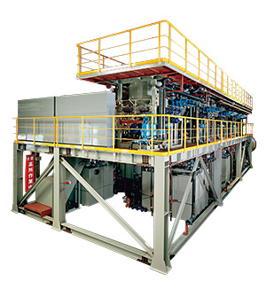 Filtration system for steel sheet surface treatment