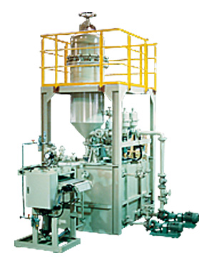 Filtration system for conversion treatment solution