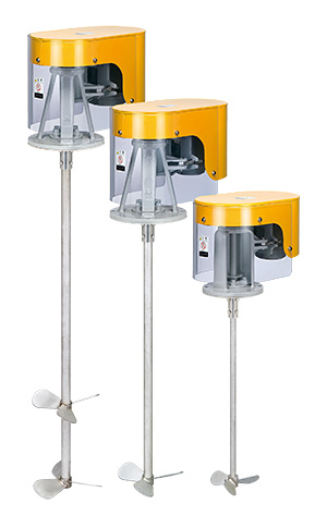 Vertical electric stirrer